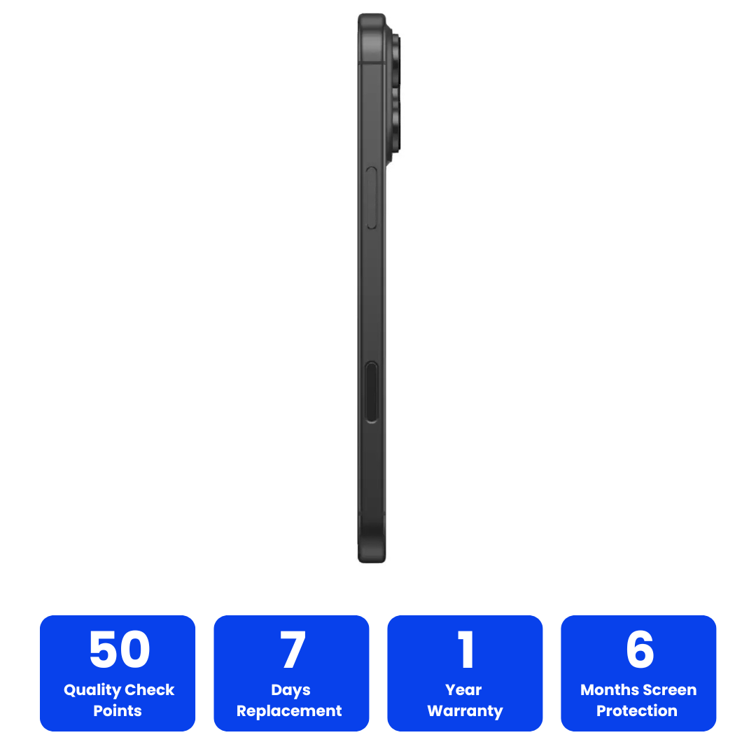 16 Pro Max Black - 100% Premium | Brand New Condition