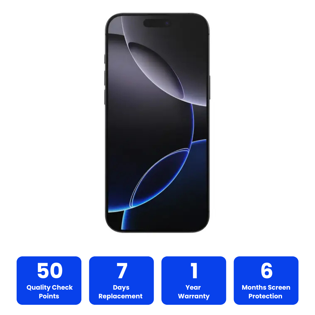 16 Pro Max Black - 100% Premium | Brand New Condition