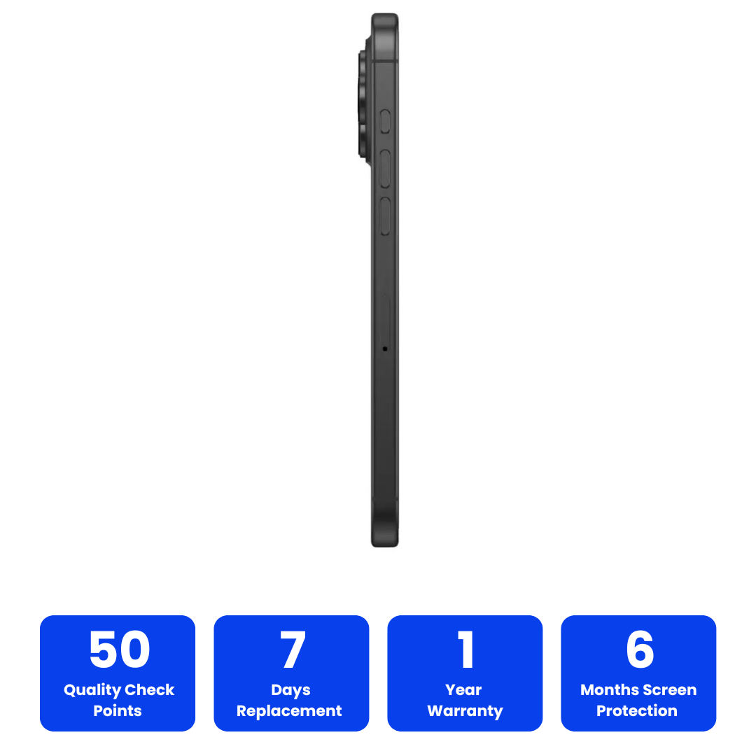 16 Pro Max Black - 100% Premium iOS Lookalike