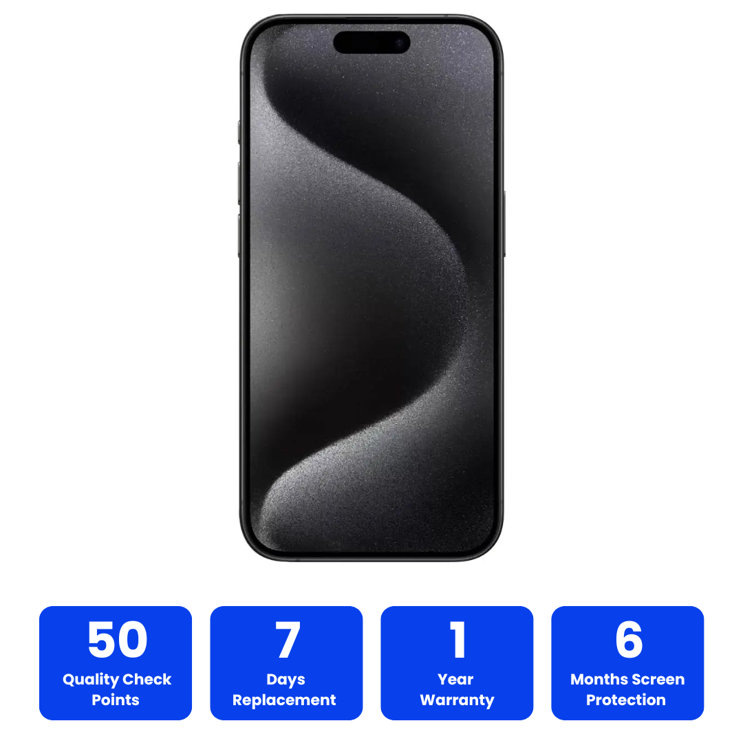 iPhone 15 Pro Max White - 100% Premium Refurbished